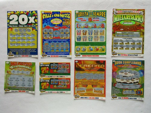 Lotto biglietti gratta vinci - lotto,